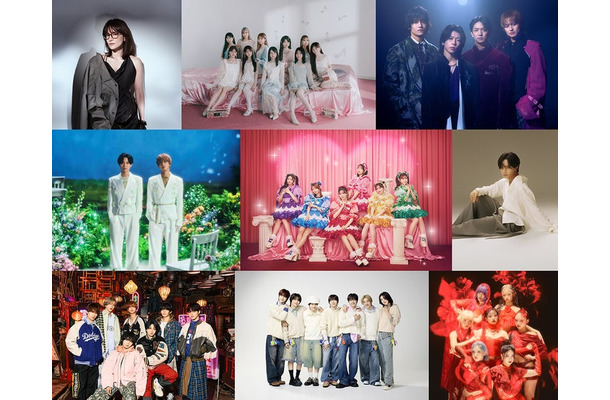 「CDTVライブ！ライブ！」出演者（提供写真）