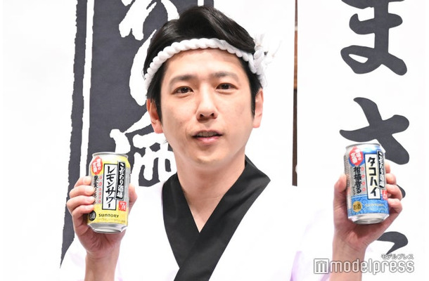 「こだわり酒場」新CM発表会に出席した二宮和也(C)モデルプレス