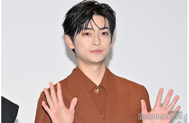 「クスノキの番人」公開記念舞台挨拶に出席した高橋文哉（C）モデルプレス