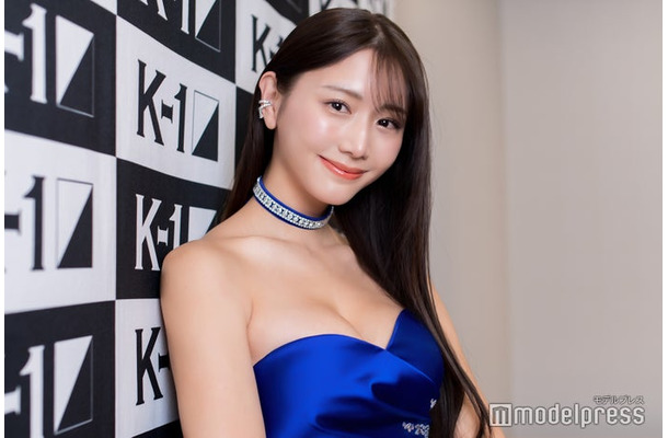 モデルプレスのインタビューに応じた斎藤恭代（C）モデルプレス