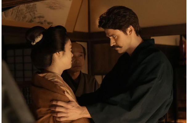 高石あかり、小日向文世、トミー・バストウ「ばけばけ」第94話（C）NHK