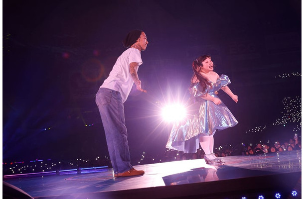 千葉雄喜、渡辺直美(C)渡辺直美 (20) in 東京ドーム