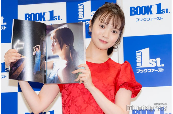 1st写真集「Lilas」囲み取材に出席した宮田愛萌(C)モデルプレス