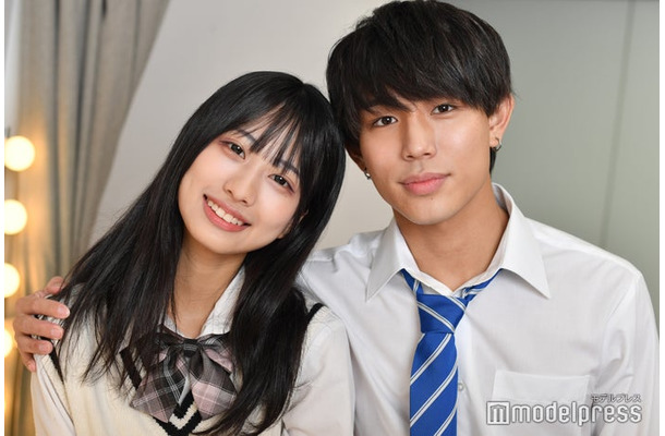 大嶺夢月希、長濱薩生（C）モデルプレス