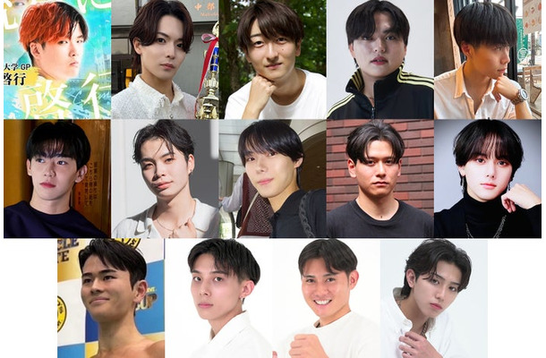 「MR OF MR CAMPUS CONTEST 2026」準決勝進出者（提供写真）