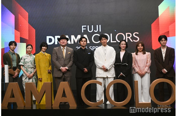 イベントに出席した（左から）高杉真宙、木南晴夏、橋本愛、佐藤二朗、北村匠海、ディーン・フジオカ、黒木華、野呂佳代、本郷奏多（C）モデルプレス