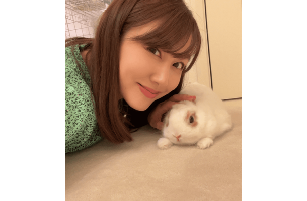 安めぐみ、愛兎・しろくんの旅立ちを報告＆家族との思い出SHOT公開「我が家をたくさん癒してくれた」