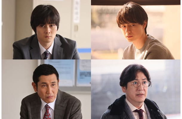 （上段左から）栁俊太郎、作間龍斗（下段左から）渋川清彦、田中直樹（C）日本テレビ