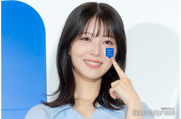 「FANCL SKIN PATCH」全国ローンチ発表会に出席した浜辺美波(C)モデルプレス