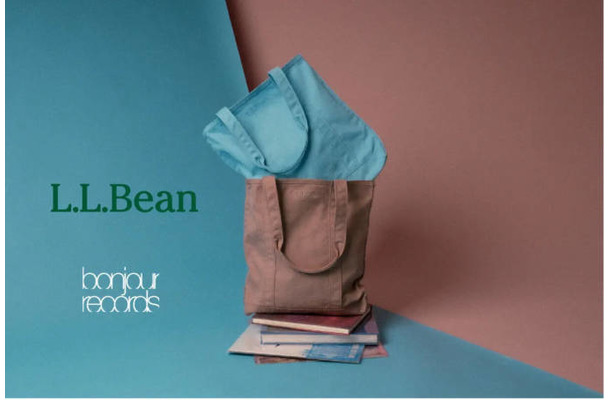 L.L.Bean×bonjour records、別注レコードバッグを発売｜3月13日予約開始