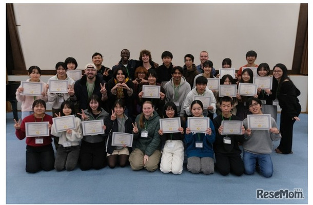 2026年2月に、福岡県宗像市で主催したグローバルキャンプのようす