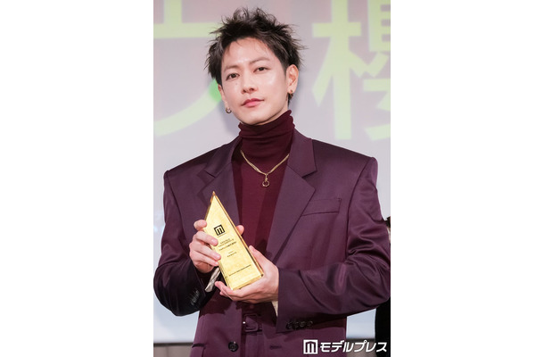 「モデルプレスベストドラマアワード」授賞式に登壇した佐藤健（C）モデルプレス