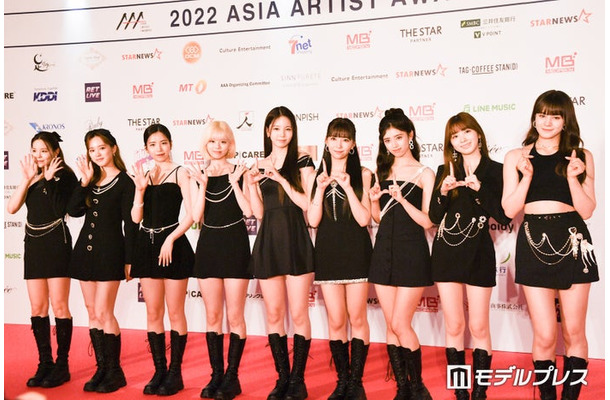 NiziU/マコ、リオ、マヤ、リク、アヤカ、マユカ、リマ、ミイヒ、ニナ(C)モデルプレス