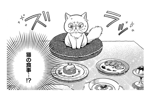 お風呂に入れてもらって体がふわふわ！お腹が空いたと思ったら豪華なごちそうまで！【根暗騎士による溺愛満喫中のブサ猫、実は聖女です！#26】