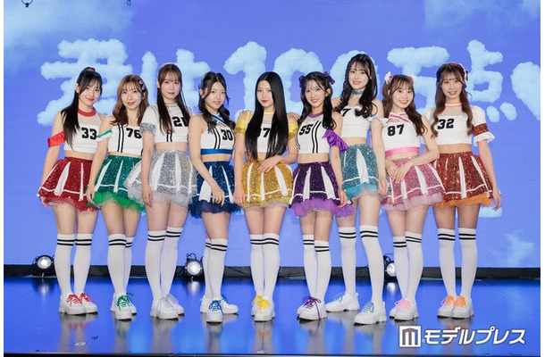 辺見桃和、板野成美、新居稚菜、堀口美澪、松山玲菜、中山萌乃香、小崎凛奈、北村陽奈、河合彩香（C）モデルプレス