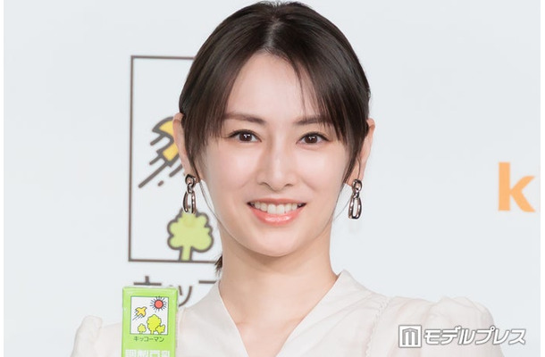 「キッコーマン豆乳 2026年度事業戦略&新TVCM発表会」に出席した北川景子(C)モデルプレス