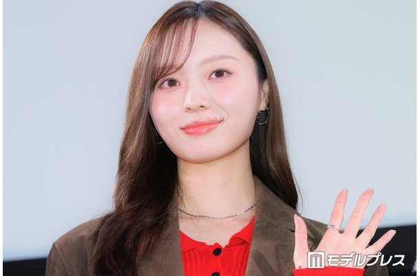 「失恋カルタ」1話先行試写＆完成披露トークイベントに出席した梅澤美波（C）モデルプレス