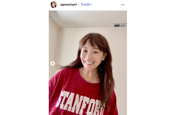 アグネス・チャンInstagramより