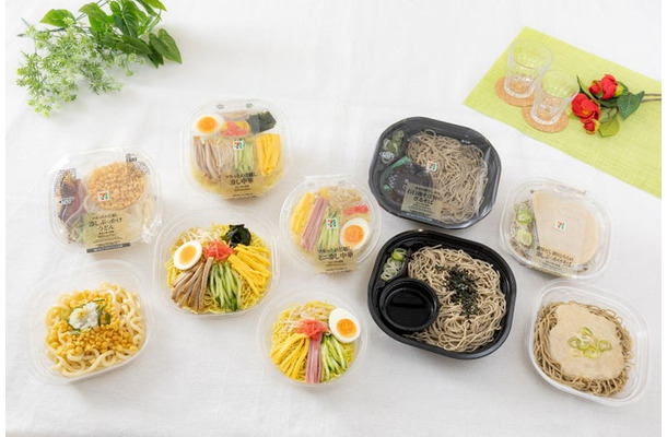 定番の冷たい麺5品(提供画像)