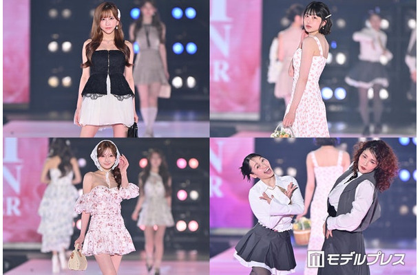 （左上から時計回りに）ヤマトリノ、南柚子、平野ノラ、松浦景子、まみ（C）モデルプレス