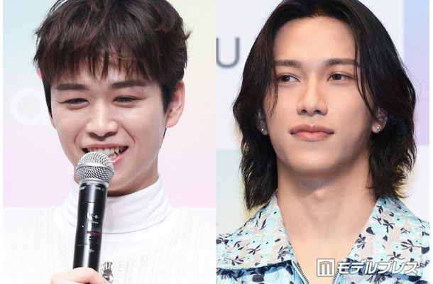 「MEDULLA」新CM発表会に出席した後藤威尊、池崎理人(C)モデルプレス