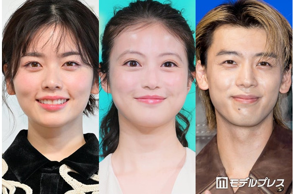 小芝風花、今田美桜、竹内涼真(C)モデルプレス