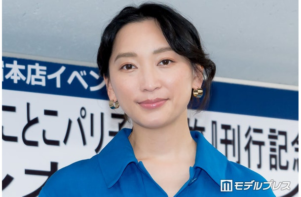 エッセイ『杏のパリ細うで繁盛記』『杏のとことこパリ子連れ旅』同時刊行記念のトーク&フォトセッションに出席した杏(C)モデルプレス