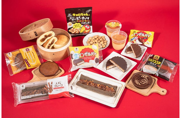 「森永製菓」コラボスイーツ全8種類(提供写真)