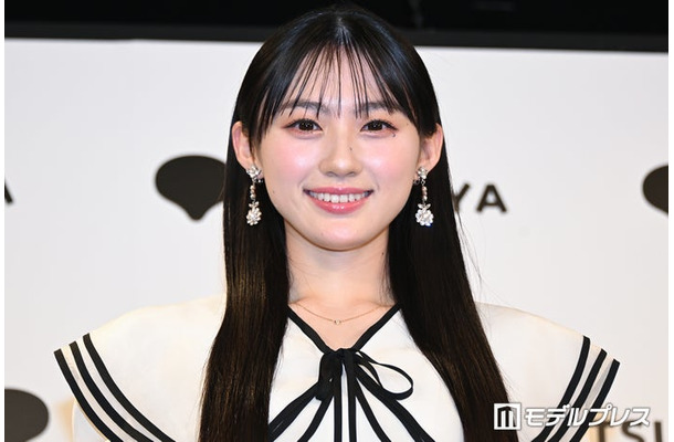 1st写真集「エチュード」発売記念記者会見に出席した川崎桜（C）モデルプレス