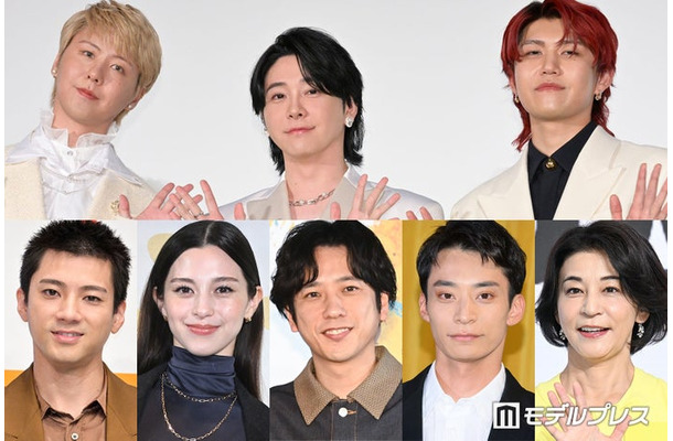 Mrs. GREEN APPLE、山田裕貴、中条あやみ、二宮和也、入江陵介、高嶋ちさ子(C)モデルプレス