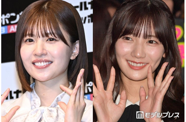 松田好花、河田陽菜（C）モデルプレス