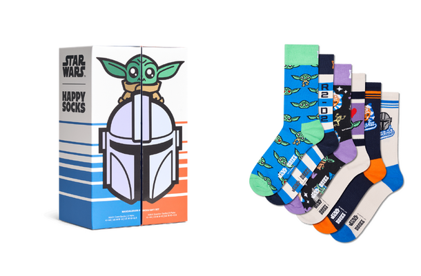 【GIFT BOX】【6足セット】クルー丈 ソックス（スターウォーズ）6足セット 13,200円（税込）