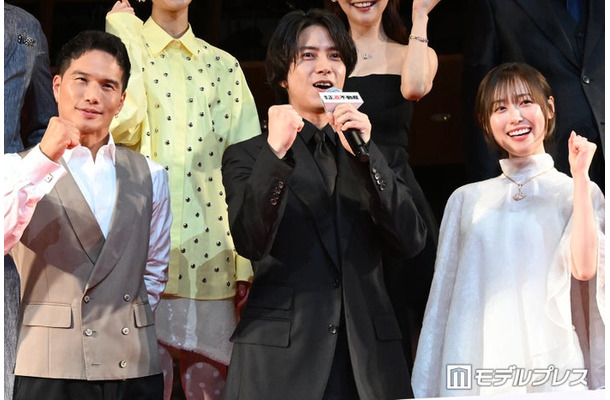 福原遥、山下智久、市原隼人（C）モデルプレス