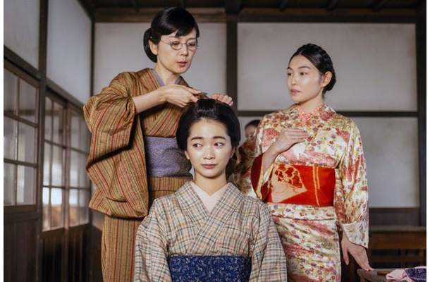 菊池亜希子、見上愛、木越明「風、薫る」第27話（C）NHK