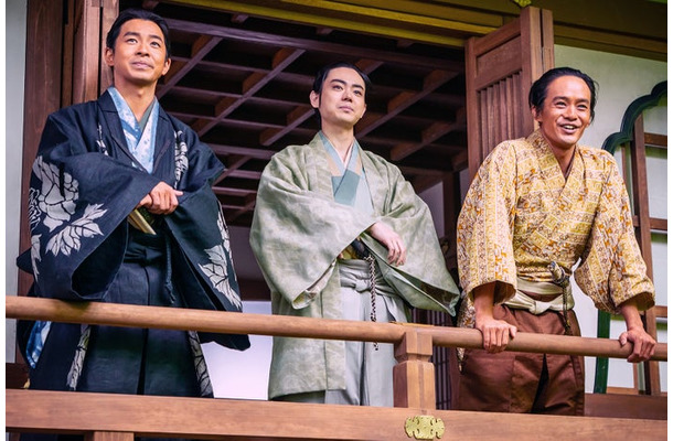 仲野太賀、菅田将暉、池松壮亮「豊臣兄弟!」第18話(C)NHK