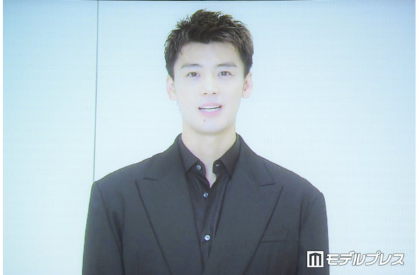第34回「橋田賞」受賞式にVTRで登場した竹内涼真(C)モデルプレス