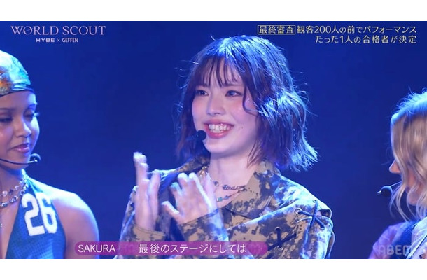 Sakura (飛咲来)(C)AbemaTV,Inc.