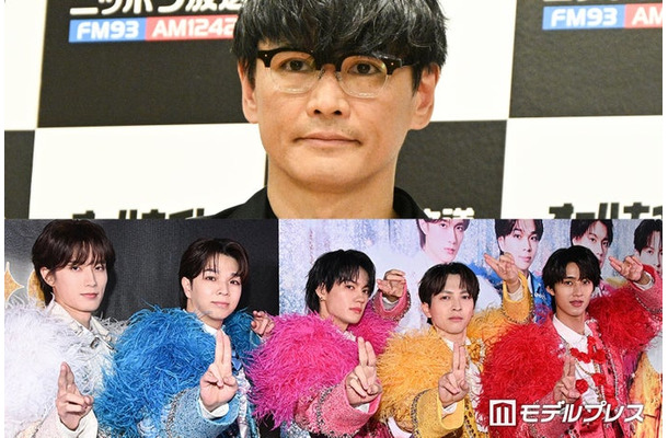 (上段)山口一郎(下段)M!LK(C)モデルプレス