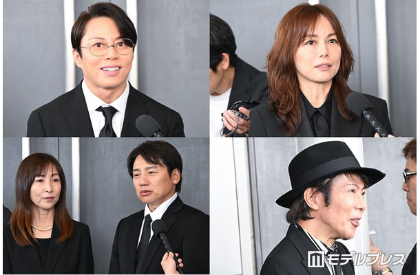 (左から時計回りに)西川貴教、相川七瀬、土屋昌巳、池谷幸雄、かとうれいこ(C)モデルプレス
