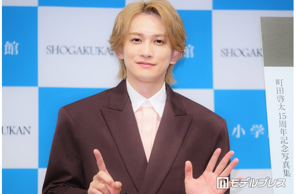 「sign」発売記念プレス取材会に出席した町田啓太(C)モデルプレス