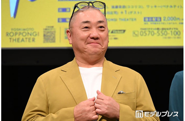 「逃亡者たち!〜軍団山本スペシャルコントライブ〜」開催発表会見に出席した山本圭壱(C)モデルプレス