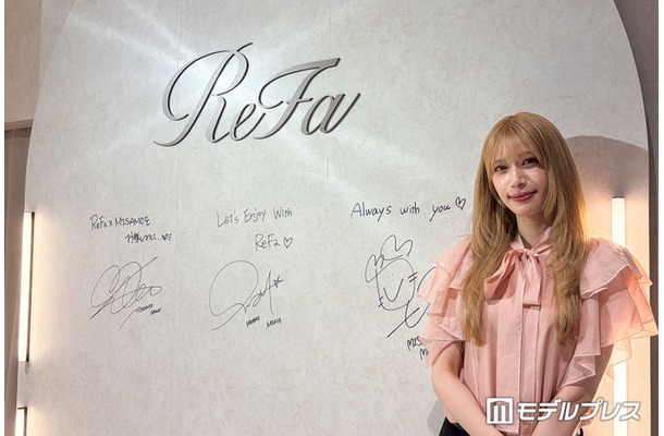 ARISA「ReFa BEAUTY SHOWCASE with MISAMO」に潜入(C)モデルプレス