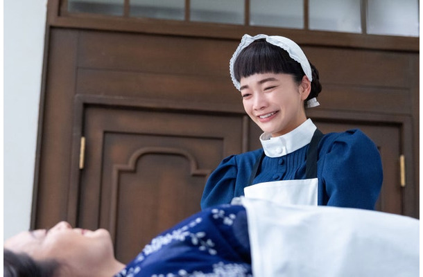 仲間由紀恵、見上愛「風、薫る」第41話(C)NHK