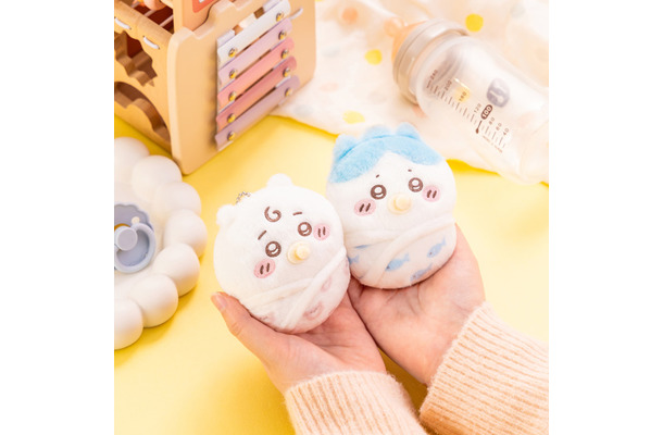 E賞：おくるみマスコット「Chiikawa Baby ぬいぐるみくじ」©nagano