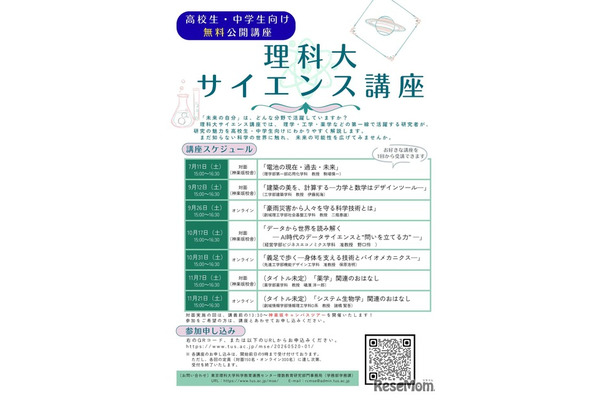 理科大サイエンス講座