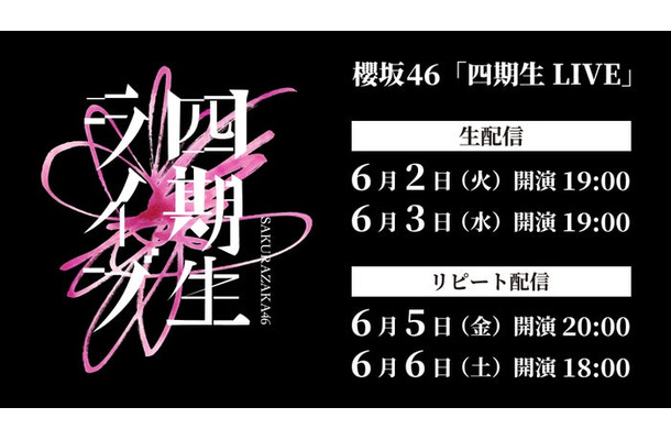 櫻坂46「四期生 LIVE」(C)Lemino