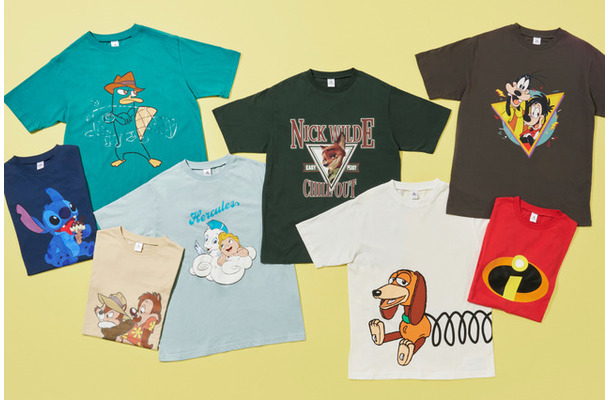 ディズニーキャラクターTシャツ