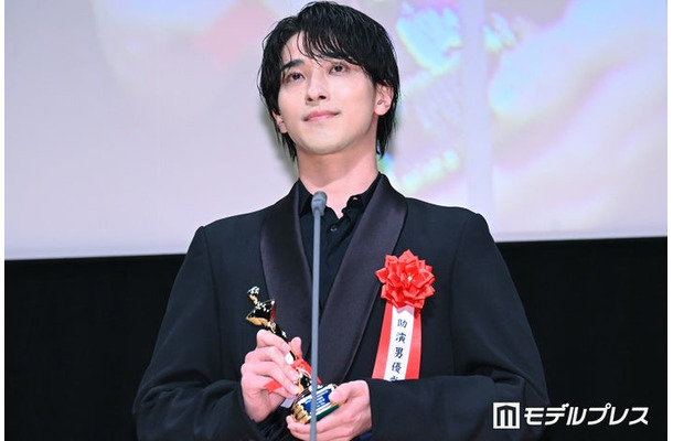 「第35回日本映画批評家大賞」授賞式典に出席した横浜流星(C)モデルプレス