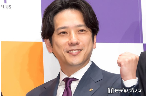 新CM発表会に出席した二宮和也(C)モデルプレス