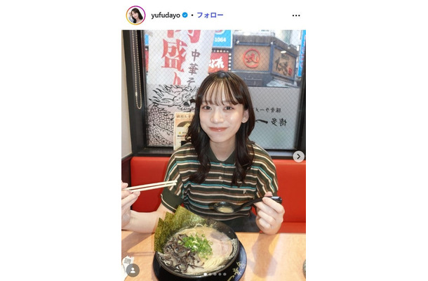 由布菜月Instagramより